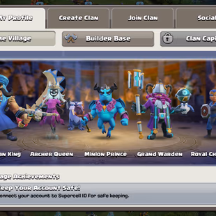 BEST OFFER | TH18 CLOSE MAX | GG-26!FA-26!EB-26!AF-23 | HERO-105-105-95-80-55 | 238-XP | NICE SKINS | DELIVERY INSTANTLY - Image 5