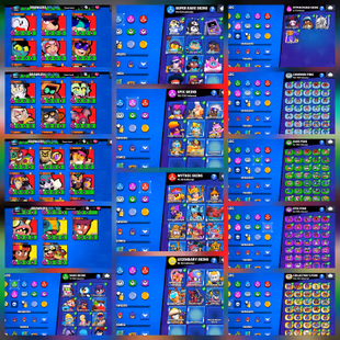 Trophy 43K 🔥All Brawlers [44x Max] 77x Hypercharge 🔥316x Skins | Buffies 8 | Nc Free | 46x Max Win Streak | 8x Titles - Image 5