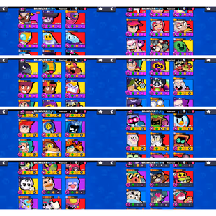 97/99 BRAWLERS🪖 | THROPHIES 68939🏆 | 73 MAX - 53 HYPERCHARGED | 339 SKIN (95-107-116-6-7-8) | 23 PRESTIGE | 19 MAX WS - Image 4