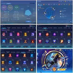 [IOS/ANDROID] CEL LVL 109 | 131 HEROES | 417 SKINS | EXALTED 2 | LUNOX LEGEND - LANCE KISHIN - CHOU KOF - TERRY PAQUITO  - Image 5