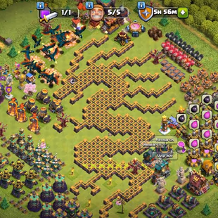 Th14 Almost Max [Usa Local] [] Hero-77-77-60-30 [] Wall-Defance Max [] Equipments-10x-Epic Best [] XP-201 [] Best-Deal - Image 1