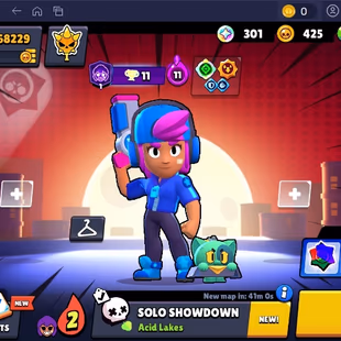 363 SKINS | 68.200 TROPHIES | 101 BRAWLERS | 62 HYPERCHARGE | 65 MAX | 33 PRESTIGE | 8 BUFFIES - Image 1