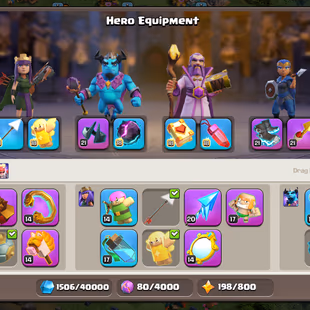 TH14 FULL MAX || FREE NAME CHANGE || VERY GOOD EQUIPMENTS|| 3.1K GEMS || OP ACCOUNT || CHECK IMAGES || INSTANT DELIVERY  - Image 5