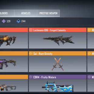 🔥5009 CP 🔥2X MYTHIC WEAPON [AK117 N LACHMANN-556] Legendary Character - Hidora Kai | 5x Legendary Weapon | Level 254 - Image 3