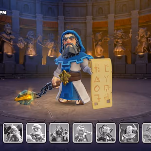 EXCLUSIVE TH-17 [ALL EPIC EQUIPMENTS] HERO 100-100-74-74-49 | XP-251 | 6 BUILDERS | 2.5K WAR STAR | ALMOST MAX DFNC| - Image 8