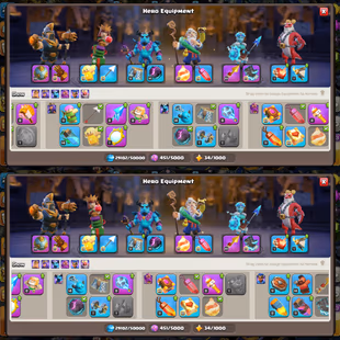 Th18 Almost Max [Justice Secnary]🔥Heros 105-105-87-80-55🔥Lvl 19 Wall Max [] Equipments-11x-Epic High [] BEST-DEAL - Image 4