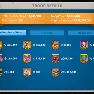 8 Commanders   - 11 Passport - 1M8 Credit - 107 Gold Heads - 112k Gems - Image 3