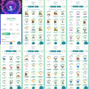 97x MEDALS 🔥 954x SHINY 💎 1168 LEGENDARY [] 6x ARMOURED MEWTWO [] ALL CLONES [] APEX LUGIA [] 104 SHINY LEGENDARY - Image 3