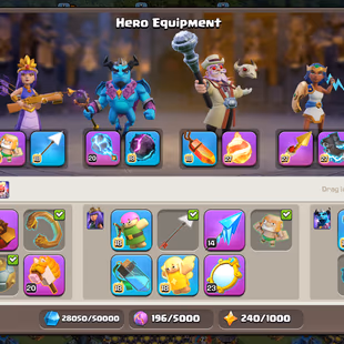 🔥[ TH-18 NEAR MAX - 10'000 GEMS ]🔥6 EPIC MAX: GG-SNAKE-AF-FB-RS-EB [MAX] | MM [23] | DC [20] | HEROS MAX - WALLS MAX - Image 5