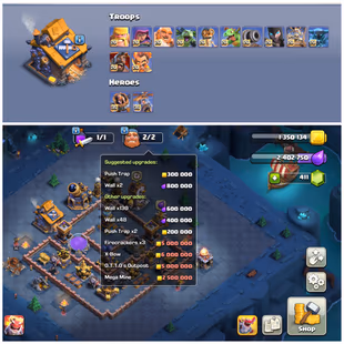 Cheapest 🔴 TH18 Max Full ( Pre Update) 🔴 Heros Max - Frost Age Skin Set - 31 Equipment Max - 32 Skins -6 Scenery -C214 - Image 8