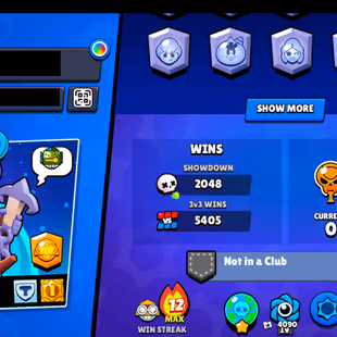 180 SKINS | 31.800 TROPHIES | 89 BRAWLERS | 11 HYPERCHARGE | 17 MAX | 0 PRESTIGE | 2 BUFFIES - Image 6