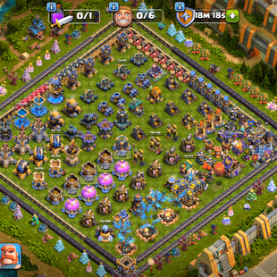 🔥MOST RAREST UNDERTAKER WARDEN SKIN🔥[TH18] DEFENCE MAX || 6 HERO MAX || 17K GEMS || SOLID EPIC EQUIPMENT || HIGH PROFI - Image 3