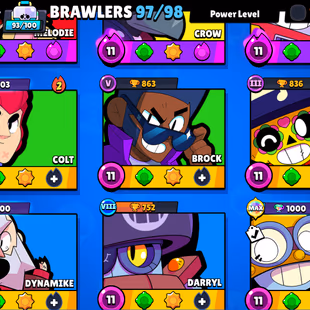 BEST OFFER 🎄 70.3K TROPHY 🎄 97/98- BRAWLER | 37X MAX BRAWLER | 21X HYPER BRAWLER | 210X SKINS | INSTANT DELIVERY  - Image 6