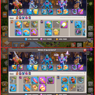 🎯BEST TH15 ACCOUNT  27 EQUIPMENTS LOADED 🐓| ALMOST MAX HEROES | FAST DELIVERY - Image 7