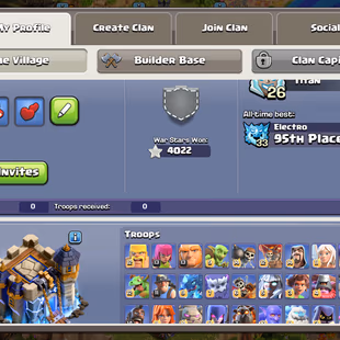 RR💥TH 18 HIGH DEFENCE💥HERO 71/100/64/60/52/13 | 14 HIGH EPIC EQUIPMENT 7 EPIC MAX | 4000 WARSTAR GUARDIAN-MAX'S XP-255 - Image 4