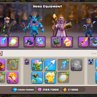 [EE71] OLD UPDATE PROFILE/WALLS MAX [TH18 MAX] 6HERO MAX || GOOD EPIC || BUILDER HUT MAX || BB MAX || RENAME FREE - Image 7