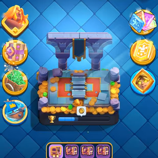 ARENA 17 [] TROPHY:6158 [] EMOTES:30 [] XP:40 [] CARDS:115 - Image 2