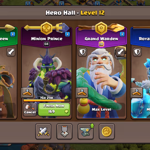 NEW UPDATE DEFENCE MAX [TH18] ALMOST MAX || HERO 105-105-64-80-55-17 || SOLID EPIC EQUIPMENT || HIGH PROFILE || CHEAPEST - Image 5