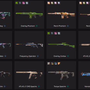 ( EU ) 59 Skins | VCT 2025 Karambit | Kuronami Vandal | Primordium Vandal | Neo Frontier Sheriff | Gaia's Vengeance Ghos - Image 4