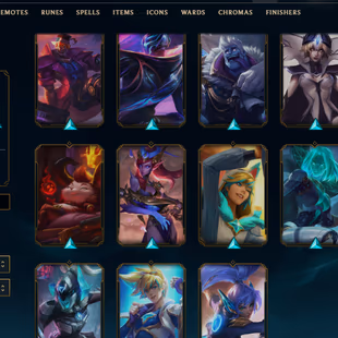 SEVER [ TR ] -161 LVL  - IRON IV - 35 SKINS - 97 CHAMP [ 5807 BE - 355 RP ] - FULL ACCESS - Image 3