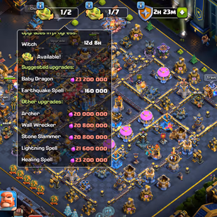 🌟33/35 EQUIPMENT MAX🌟 BEST TH-18 MAX DEFENCE |  ALMOST MAX LAB | 8X RARE SCENERY | 1012 LEGEND RANK | 2X LEAGUE SKIJS - Image 4