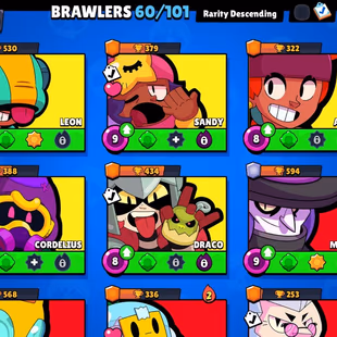 25k Trophies / 60 Brawlers / 5 Legendary Brawlers / 2 11 Strength /  185 Gems / 120 Skins / read the description - Image 4
