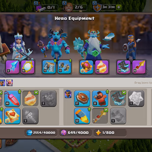 🔥TH 16 ALMOST MAX || HEROES 95-95-68-70-50 || 🔥7x EPIC EQUIPMENT || RENAME AVAILABLE || SUPER ACCOUNT - Image 6