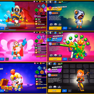  [ 9 Max 6 Hypercharge ] 27000 Trophy - Godzeela Buzz , Cobra Lola - 32 Super Rare 15 Epic skins - Free NC - A904 - Image 1