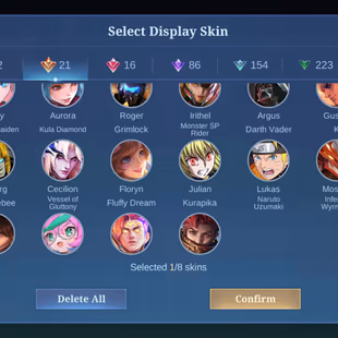 BIG DISCOUNT || MEGA -3 || LEVEL- 85 || LEGEND-2 || GRAND -21 || EXQUISITE-16|| HEROS-131|| SKIN-564|| ALL MAX EMBLEM || - Image 5