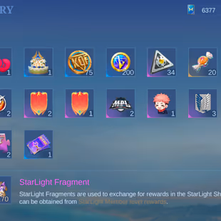 LIMITED EPIC ROGER || EX 85 STAR || 5100 STAR LIGHT FREGMENT || DECENT WINRATE || HIGH LEVEL - Image 7