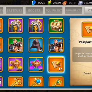 RISE52: 40M - Vip 12 -  17 PP - 707 Gold Statu - Castle 24 - Image 4