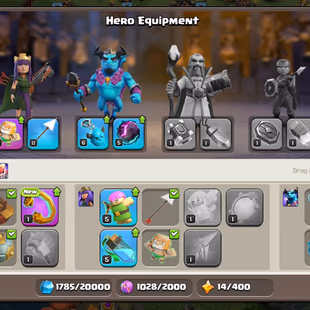 Th10 Almost Max [] Hero-37-37-20 [] Equipments-4x-Epic Best [] XP-71 [] Best-Deal [] Link into Byer Mail - Image 3