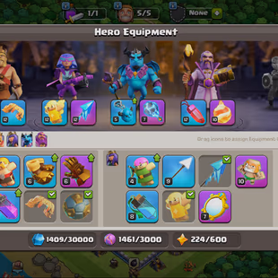 6'000 GEMS🔥TH 12 FULL MAX || ALL HEROES MAX ||🔥9x EPIC EQUIPMENT || FREE RENAME AVAILABLE || SUPER ACCOUNT - Image 6