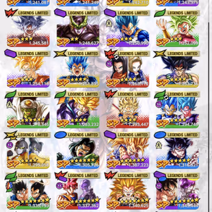 D956-IOS+Android-Meta-LR Super Vegito+8 UL(Super Buu+SS4 Goku+SS4 Vegeta+SS Goku+Cell)+48 Legends+Vip Equipmen+Good Team - Image 8