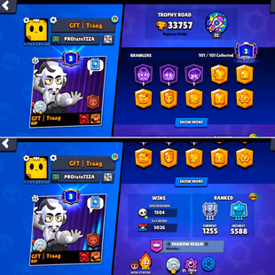 🔥TOP 41X MAX BRAWLER🔥 30X HYPERCHARGE | 33K TROPHY | 242 SKINS | 83X RARE SKINS | NC POSSIBLE | CHECK PHOTOS | INSTANT - Image 5