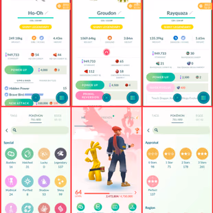 🎯LEVEL 64 ACCT 2018 OLD | (9- 10 TRADEABLE) 👹 137 LEGENDARY | 99 SHINIES | 137 HUNDO | NAME CHANGE | INSTANT DLVR - Image 1