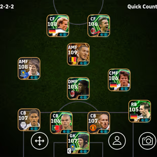 EPICS POWER 3321-PLYERS 176-Rummenigge-Muller-Hazard-Best-Messi-Pele-Pepe-Zola-Stam-Shevchenko-Vinicius-Matthaus-Ribery- - Image 1