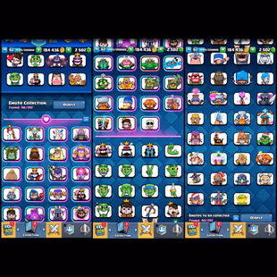 10y. OLD!🔱 EXP-62! KT-15🔥 [ 10K TROPHY]! 17x EVOS! 23x CARDS LVL-15!! 78x CARDS LVL-14!! 90x EMOTES! MAGIC ITEMS - Image 4