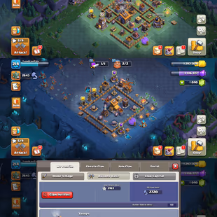 PREMIUM TH-14! XP-214! EPIC FIREBALL! ALMOST MAX DEFENSE! HEROES:-48-52-42-25-22! ALL PETS! FAST DELIVERY - Image 6