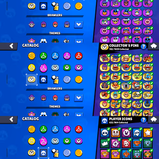 Trophy 101K💎All 101x Brawler Max💎Running Mythic 1 Rank [] Prestige 96 [] Total Skins 558x [] Icones 622x [] Best-Deal - Image 4