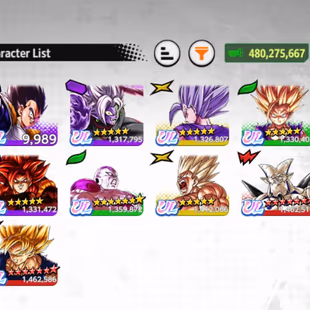 D898-IOS+Android-Nice Account-9 UL(Zamasu+SS Goku+Frieza+SS4 Gogeta+Gohan)+62 Legend+Vip Equi+Good Zenkai+Many Good Team - Image 3