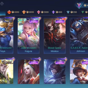 AMON SOUL VESSEL|| DYROTH HUNTERXHUNTER COLLAB||AURORA KOF||GRANGER PRIME||RENOWNED 1|| 230 SKINS - Image 6