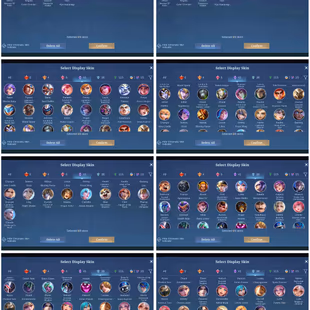 [IOS/ANDROID] CEL LVL 41 | 74 HEROES | 219 SKINS | MAX EMBLEM | GUSION 11.11 - VALIR KOF - IRITHEL DUCATI - ASPIRANT  - Image 3