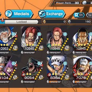 [4112][IOS+ANDROID] 11 EX - Garp + Roger + Shanks + Kizaru + Law + Saturn + Zoro + Akainu + Zephyr + Blackbeard  - Image 2