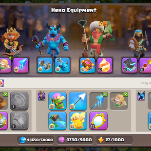 🔥TH 18 ALMOST MAX🔥XP 271-HERO 103-103-87-79-50-EPIC GG[MAX] FA[MAX] FB 23 EB 22 RS 17-DEFENSE NEAR MAX-NC 500-BEST  - Image 6