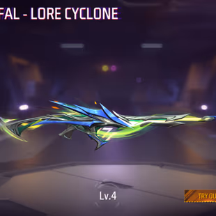 X135|Lvl 64|KYUBII EMOTE|114 COSTUME(7 MYTHIC)191 WEAPON(5 EVO+26 MYTHIC)|DESTINY XM8 LVL 4|CYCLONE PARAFAL LVL 4|SCORPI - Image 6