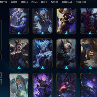 SEVER [ LAN ] -399 LVL  - UNRANK - 399 SKINS - FULL CHAMP [ 15600 BE -102  RP ] - FULL ACCESS  - Image 8