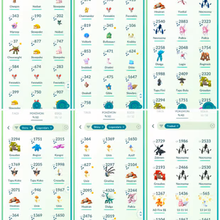 🛑[MG] LEVEL 53 | TEAM INSTINCT | TOTAL POKEMON 700 | 178 SHINY | 304 LEGENDARY | 23 MYTHIC | 2023 YEAR |17506217 XP - Image 7