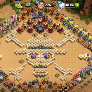 TH17  |||  HERO : 92 -95-73-70-44 ||| 1255GEMS ||| DARK DAYS SCENERY ||| special offer - Image 1