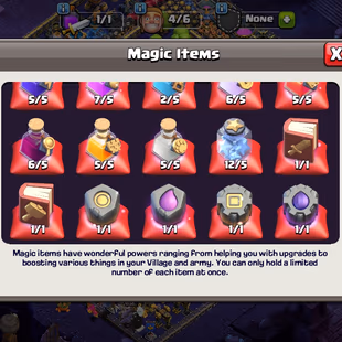 TH18 NEAR MAX 🌟 RARE COSMIC SET 🌟 LEVEL 252 | 13 EPIC EQUIPMENTS UNLOCKED | RENAME AVAILABLE | 29 SKINS | INSTANT  - Image 8